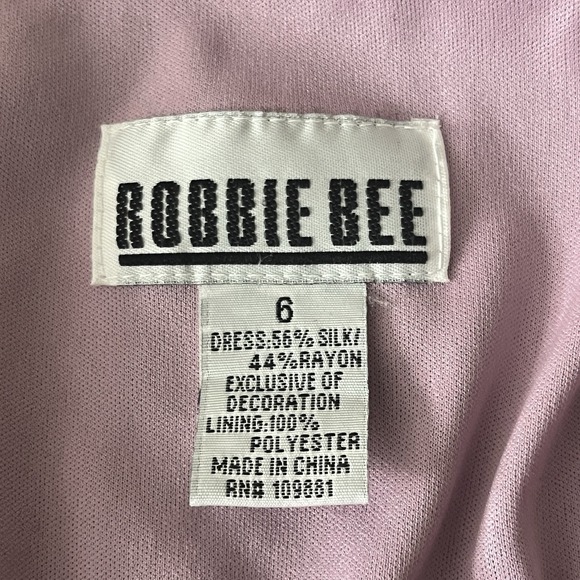 Vintage Sz 6 Silk Slip Dress Beaded Velvet Burnout Fairy Goth Witchy Stretchy - Picture 10 of 12